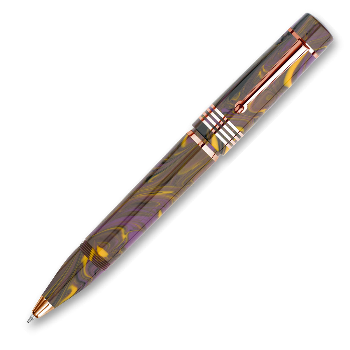 Delta Neo Gallery Rollerball Pen, Iris & Gold