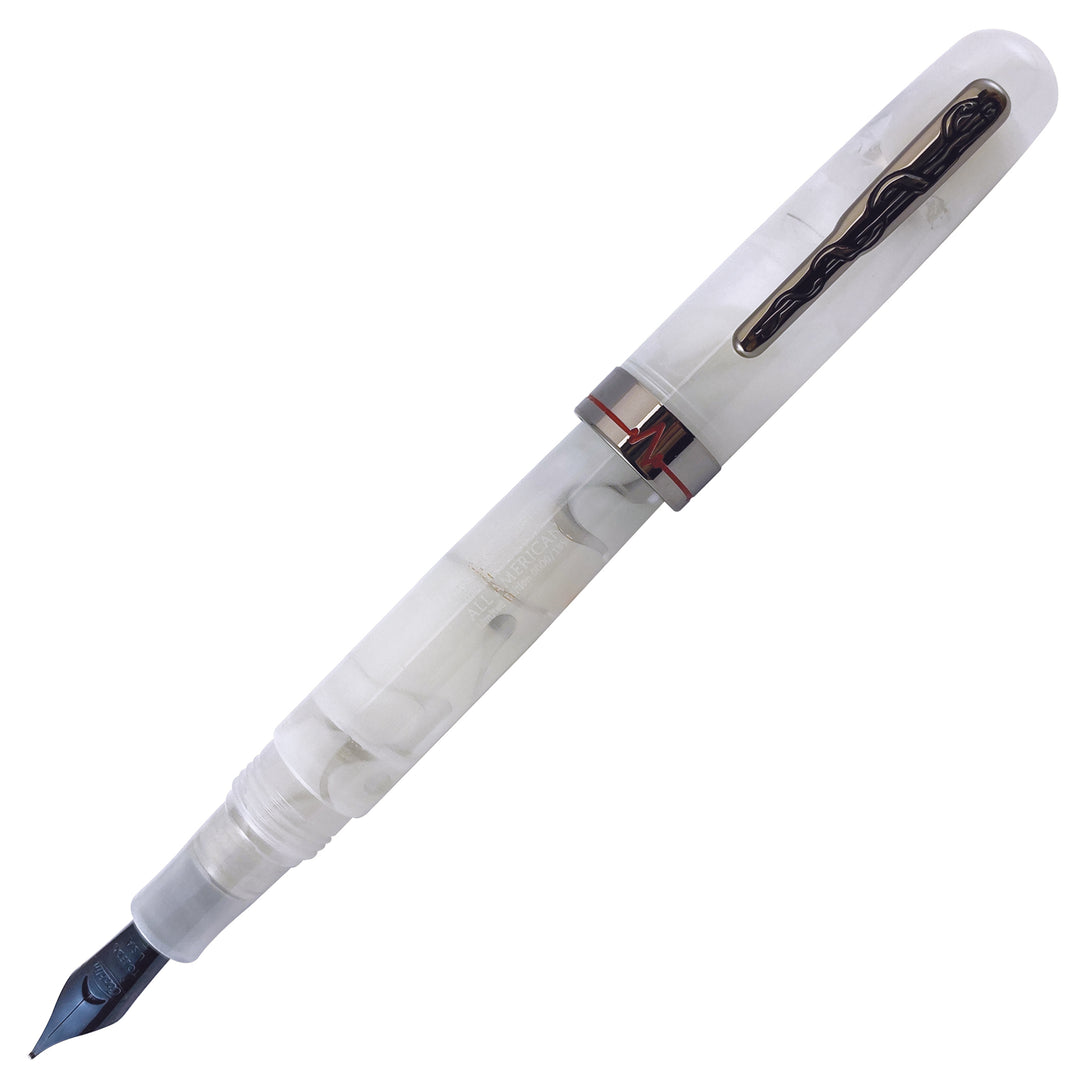 Conklin All American Limited Edition Courage Fountain Pen, White