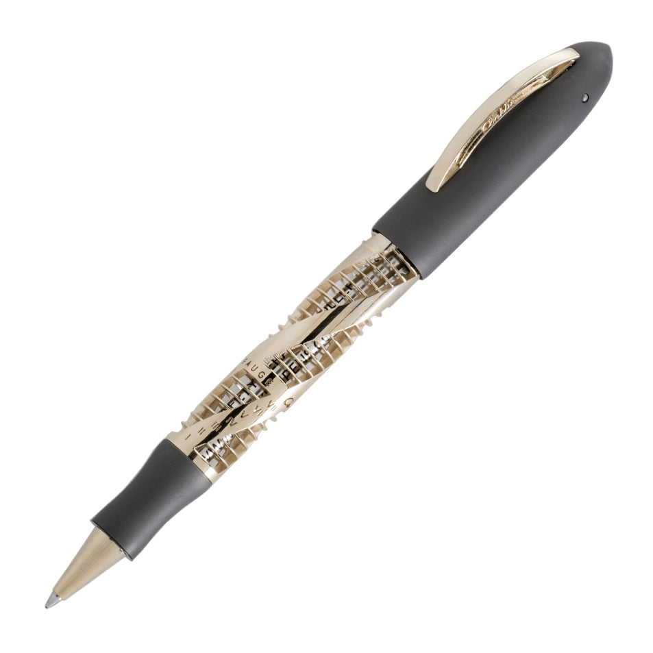 Conklin Futura 125 Anniversary Limited Edition Rollerball Pen, Titanium & Gold