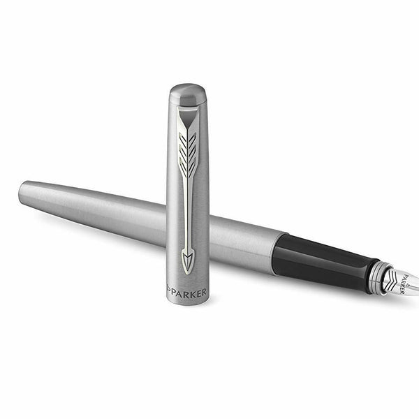 Parker Jotter Fountain Pen, Stainless Steel