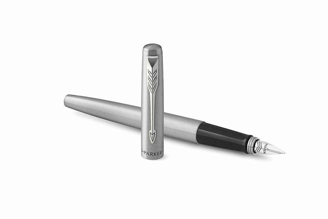 Parker Jotter Fountain Pen, Stainless Steel