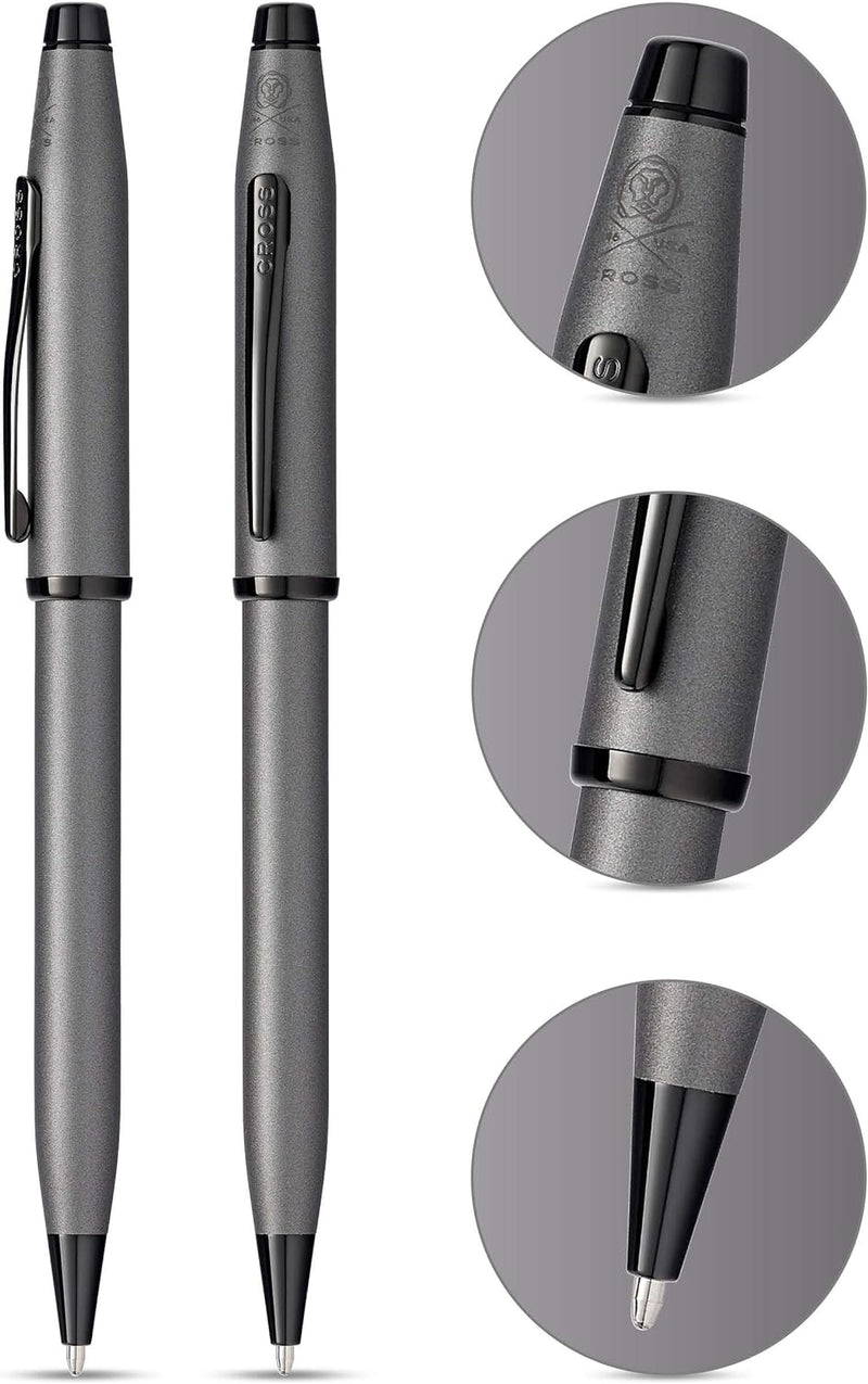 Cross Century II Ballpoint Pen, Gunmetal Gray