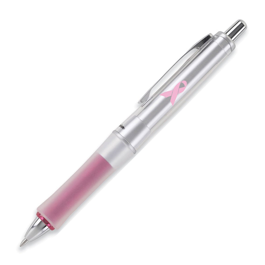 Pilot Dr Grip Center of Gravity Ballpoint Pen, Pink Breast Cancer Awareness