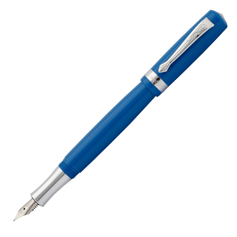 Kaweco Student Fountain Pen, Blue & Chrome