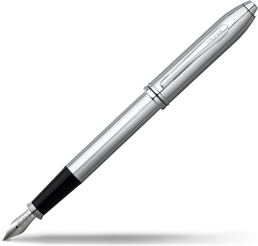 Cross Townsend Fountain Pen, Polished Chrome