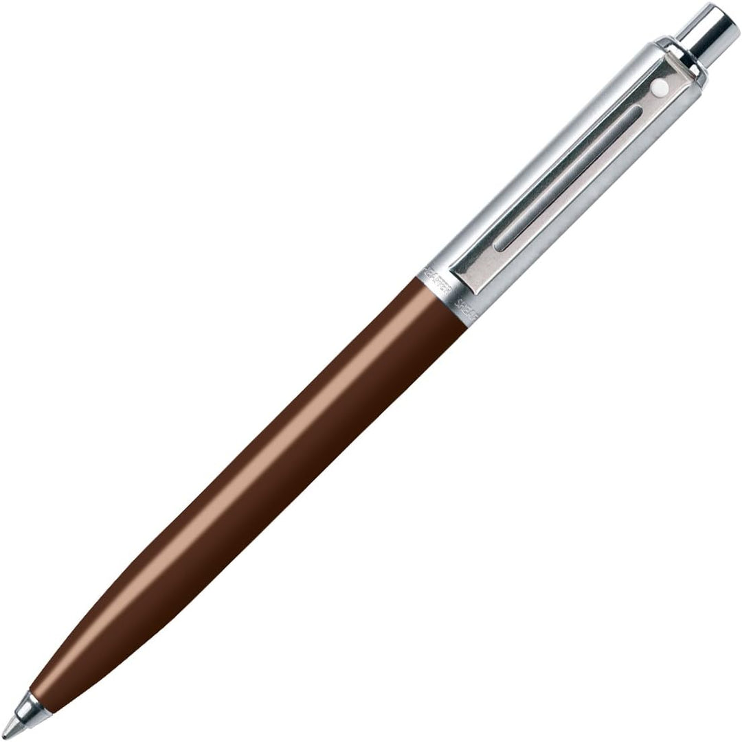 Sheaffer Sentinel Coffee Barrel Chrome Cap Ballpoint Pen