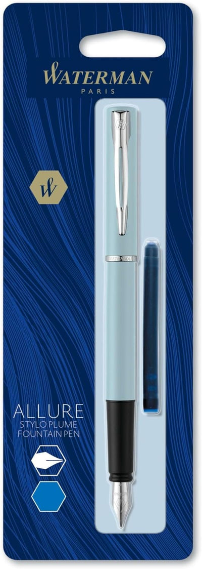 Waterman Allure Fountain Pen, Pastel Blue