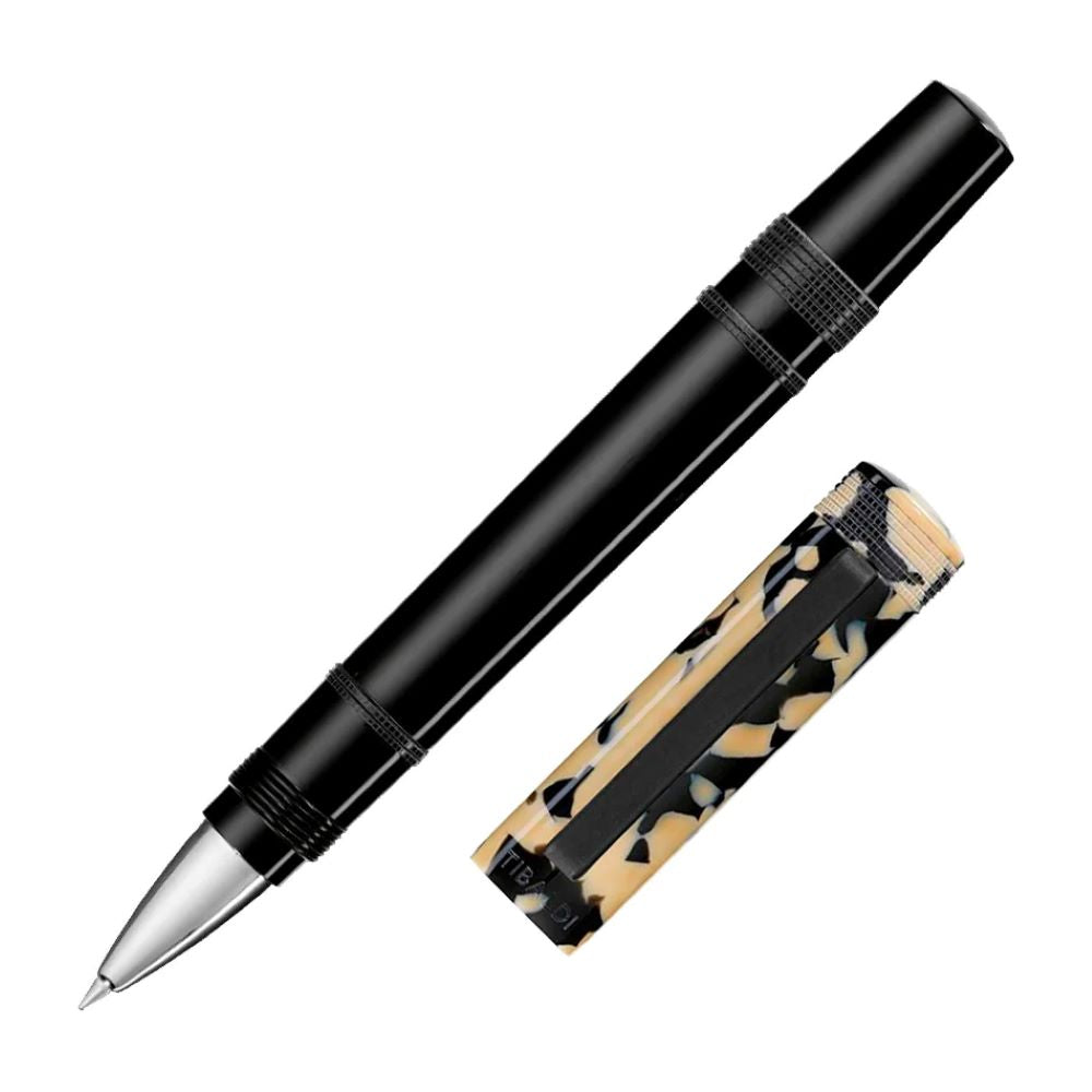 Tibaldi Perfecta Tortoise Beige Resin Rollerball Pen