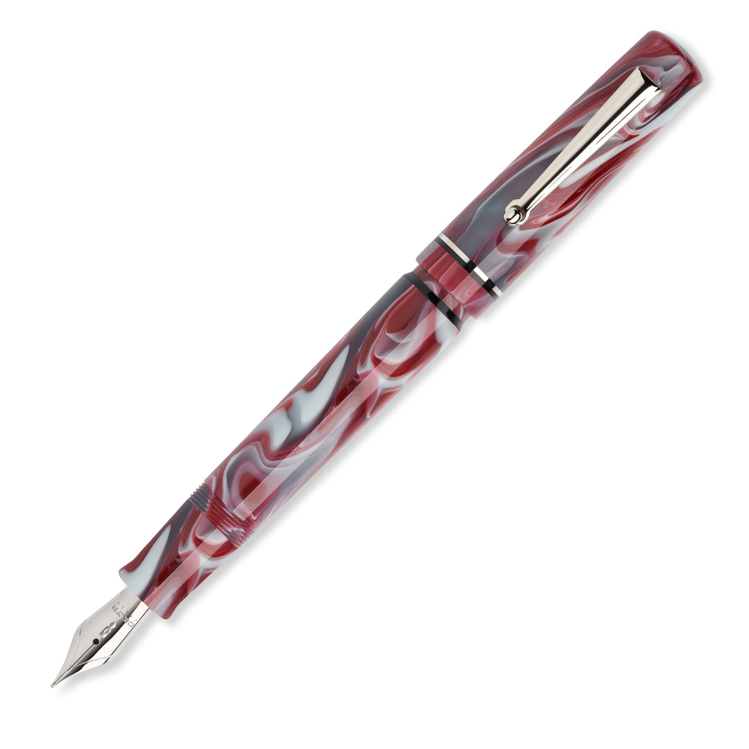 Delta Spaccanapoli Fountain Pen, Ruffo Pink Swirl