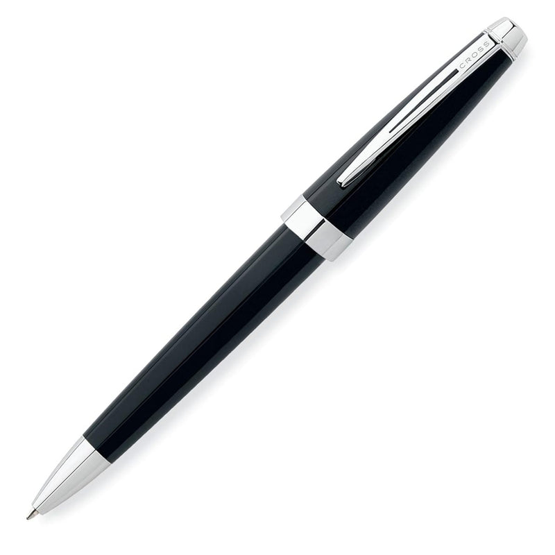 Cross Aventura Ballpoint Pen, Black & Chrome, No Box