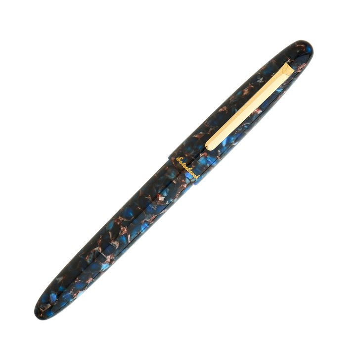 Esterbrook Estie Standard Fountain Pen, Nouveau Blue, Gold Trim