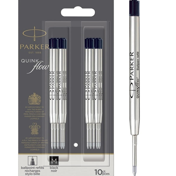 Parker Pen Refills, 10 Pack, Made In France
