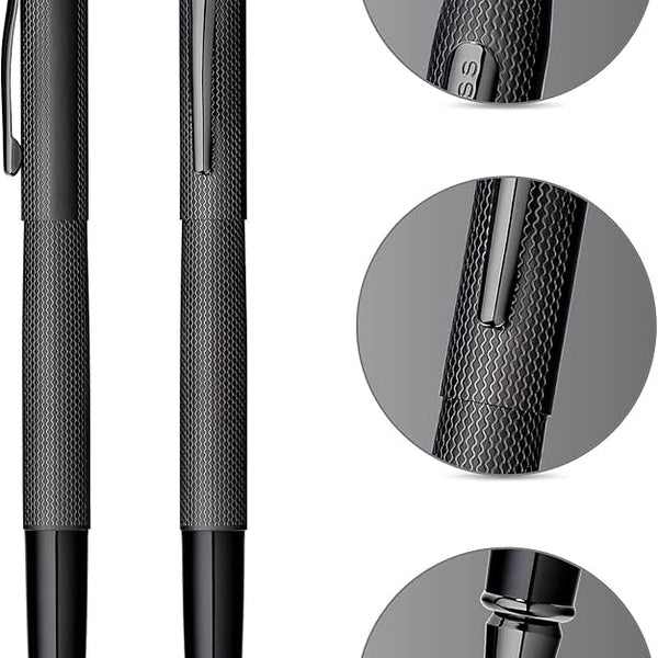 Cross Classic Century Rollerball Pen, Brushed Black PVD