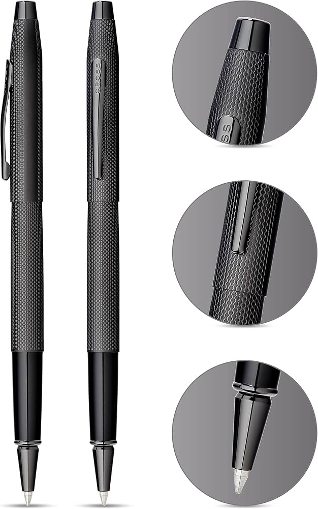 Cross Classic Century Rollerball Pen, Brushed Black PVD