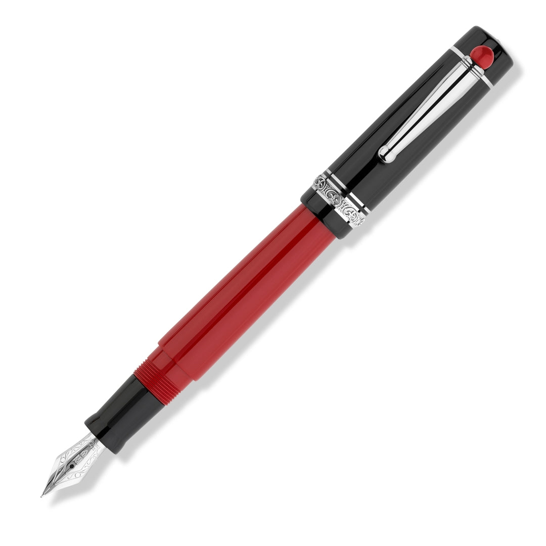 Delta WE Lucky Charm Fountain Pen, Smorfia Red & Black