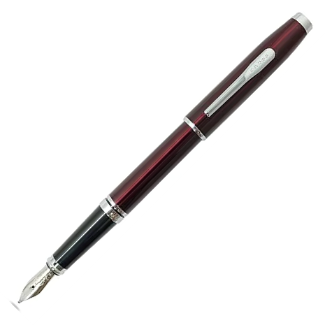 Cross Coventry Red Fountain Pen, Fine Nib