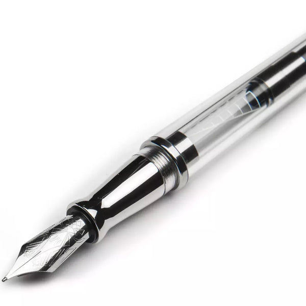 Pineider Avatar Ultra Resin Demo Fountain Pen, Clear