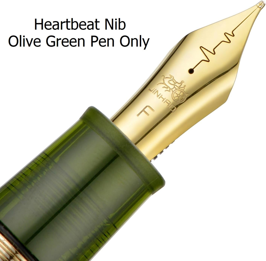 Jinhao Dadao 9019 Oversize Fountain Pen, Gold Trim