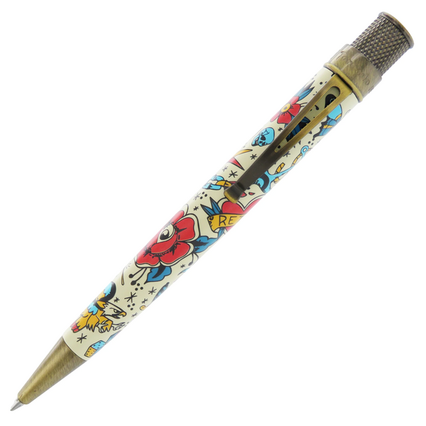 Retro 51 Tornado Popper Rollerball Pen, Retro Ink