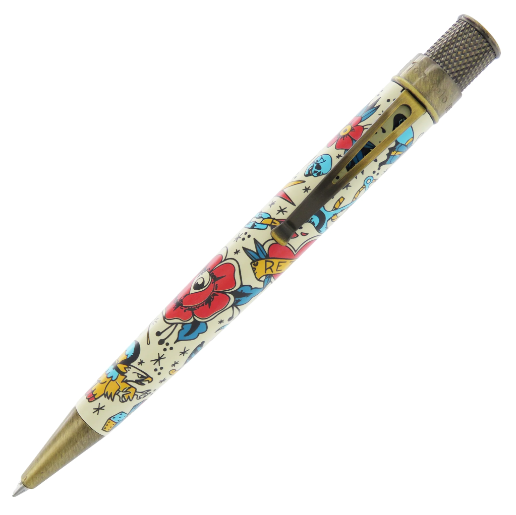Retro 51 Tornado Popper Rollerball Pen, Retro Ink