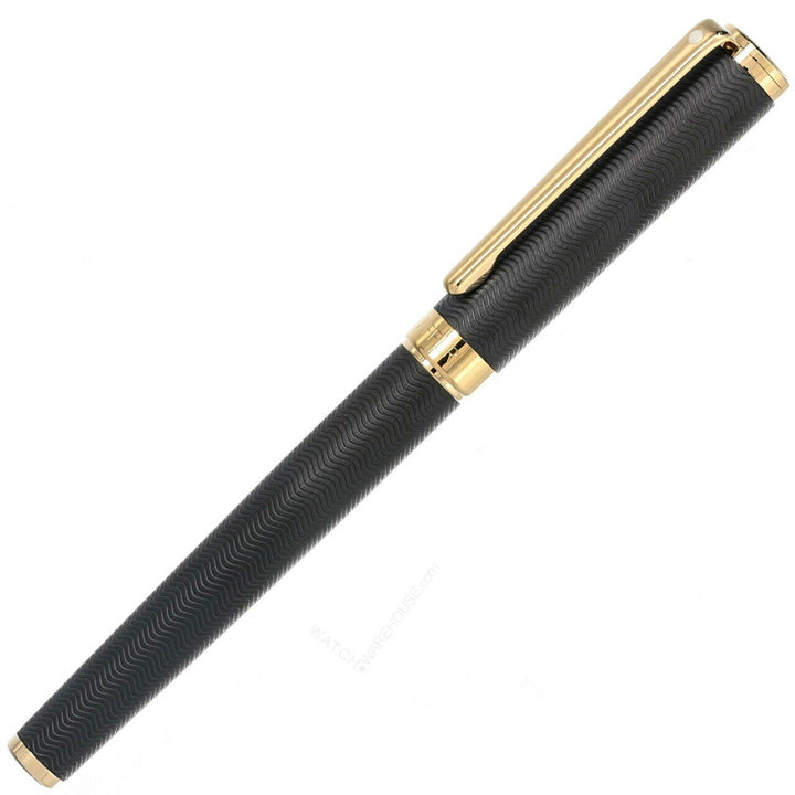 Sheaffer Intensity Fountain Pen, Herringbone Black & Gold, No Box