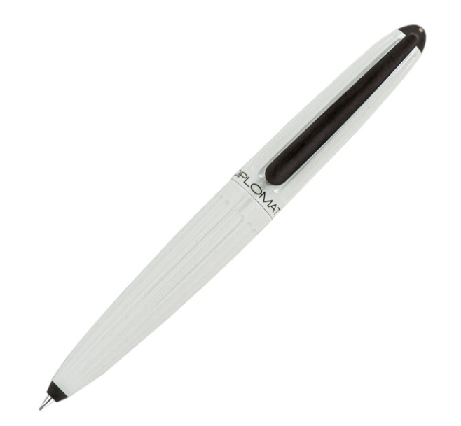 Diplomat Aero Pearl White 0.7 Mechanical Pencil