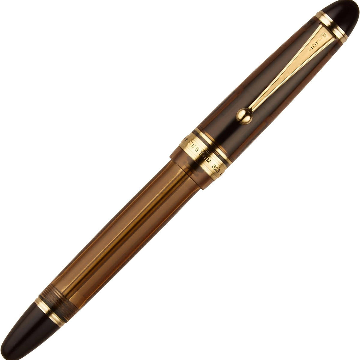 Pilot Custom 823 Fountain Pen, Amber