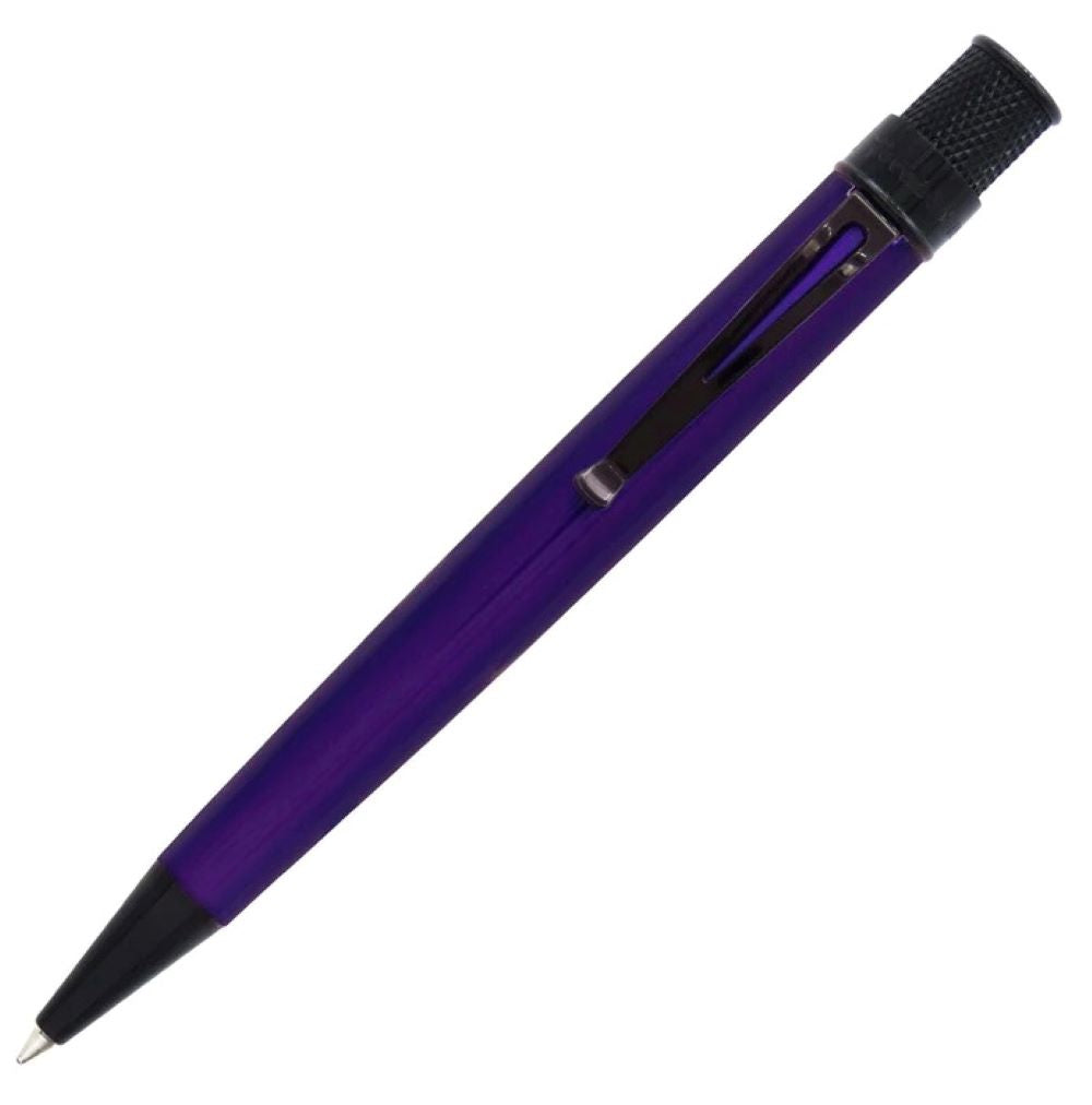 Retro 51 Tornado Rollerball Pen, Midnight Purple