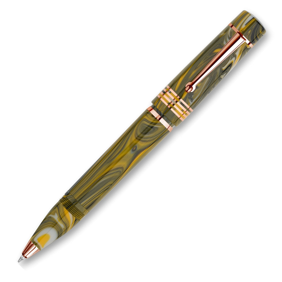 Delta Neo Gallery Rollerball Pen, Marigold & Gold