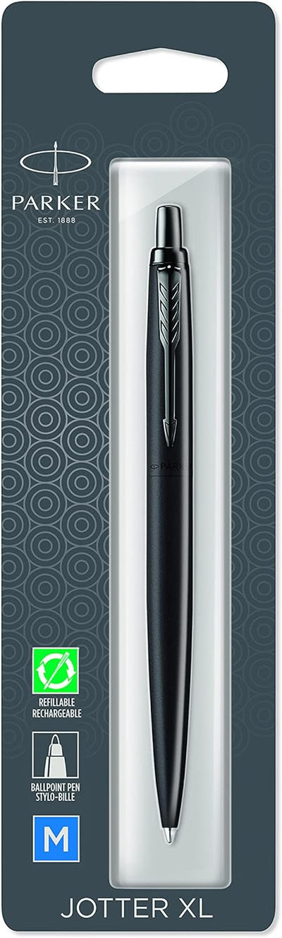 Parker XL Jotter Ballpoint Pen, Monochrome Black