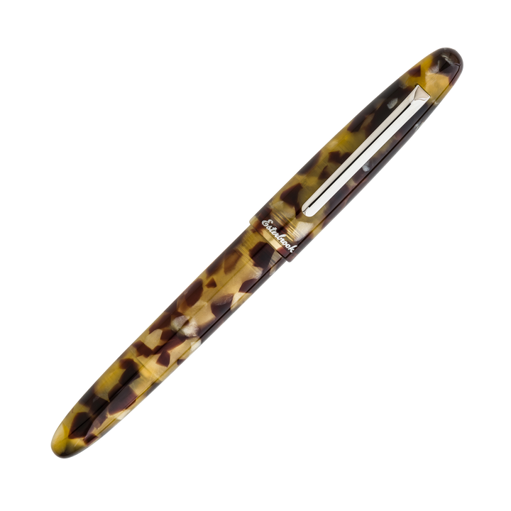 Esterbrook Estie Standard Fountain Pen, Tortoise, Gold Trim