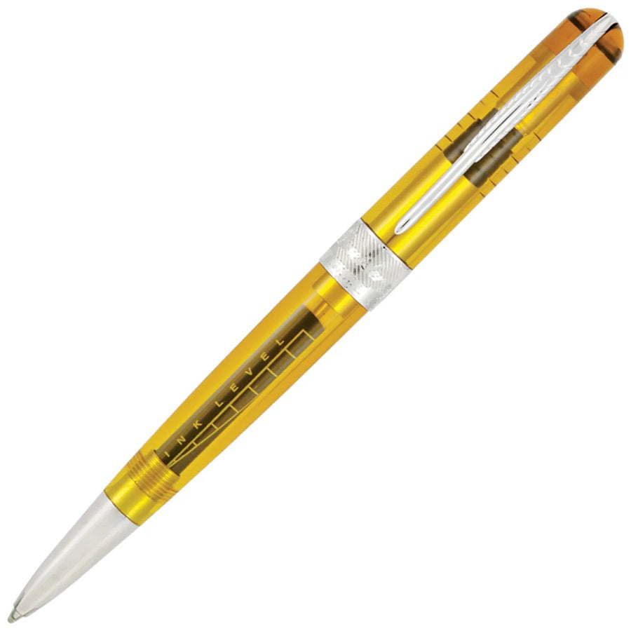 Pineider Avatar Ultra Resin Demo Ballpoint Pen, Amber