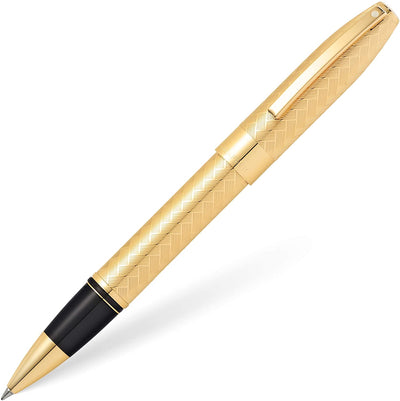 Sheaffer Legacy Herringbone Rollerball Pen, 23K Gold