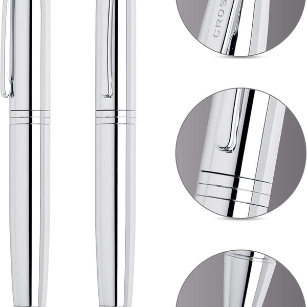 Cross Calais Ballpoint Pen, Polished Chrome