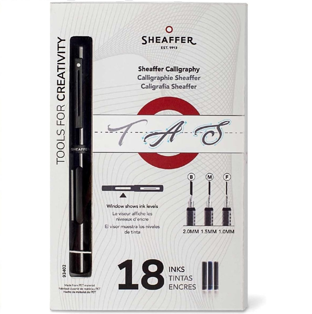 Sheaffer 18 Piece Calligraphy Fountain Pen Set