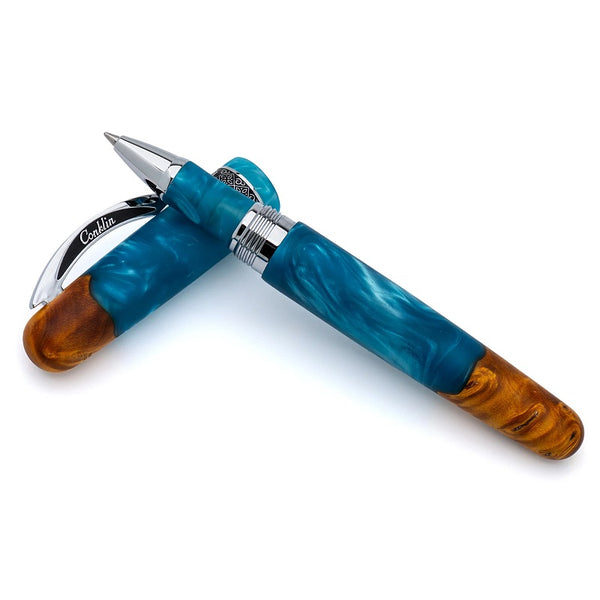 Conklin 1898 Limited Edition Spectra Fusion Rollerball Pen, Blue