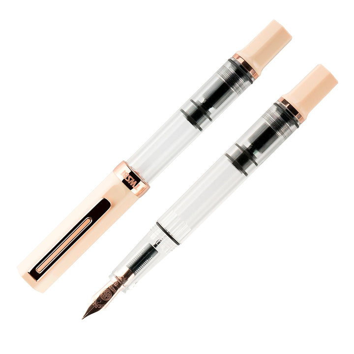 TWSBI Eco Fountain Pen, Cream & Rose Gold