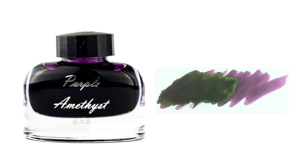 Ostrich Sheening Fountain Pen Ink Bottle, 30ml, Purple Amethyst