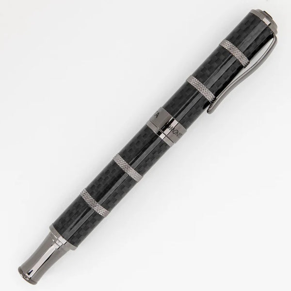 Monteverde Regatta Rollerball Pen, Carbon Fiber & Gunmetal