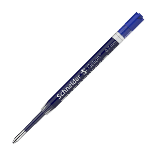 Schneider Gelion+ Parker Style Gel Ballpoint Pen Refill, .7mm