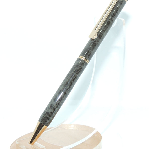 Sheaffer Targa Ballpoint Pen, Grey Ronce, USA Made, No Box