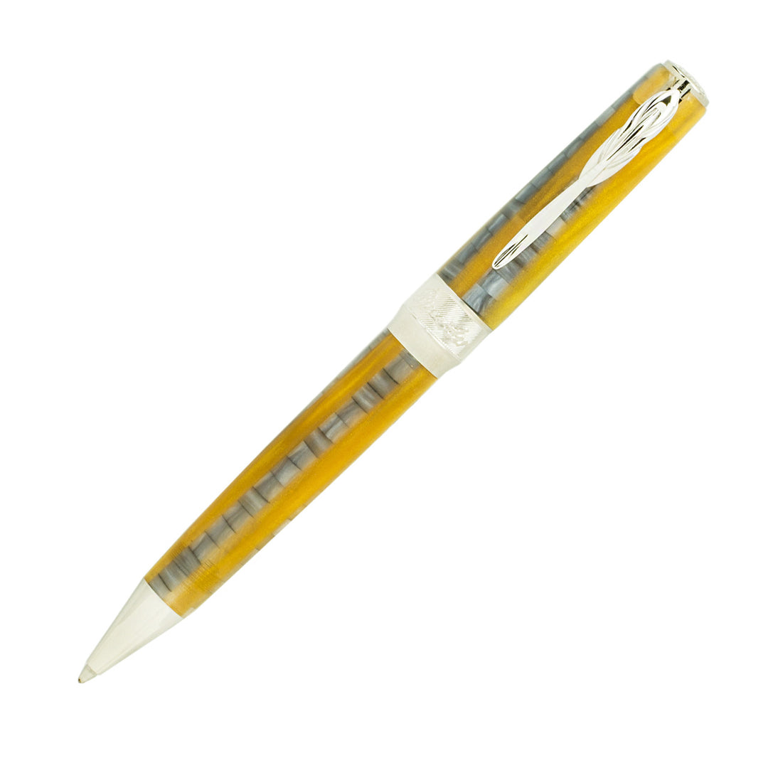 Pineider Arco Bysantium Gold Stone Ballpoint Pen