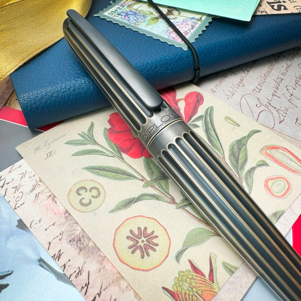 Diplomat Aero Rollerball Pen, Oxyd Brass
