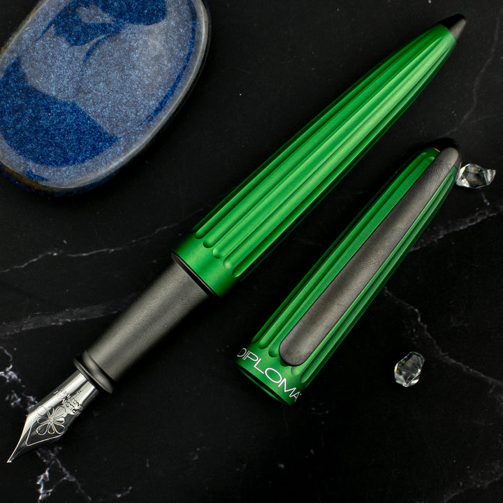 Diplomat Aero Green Fountain Pen