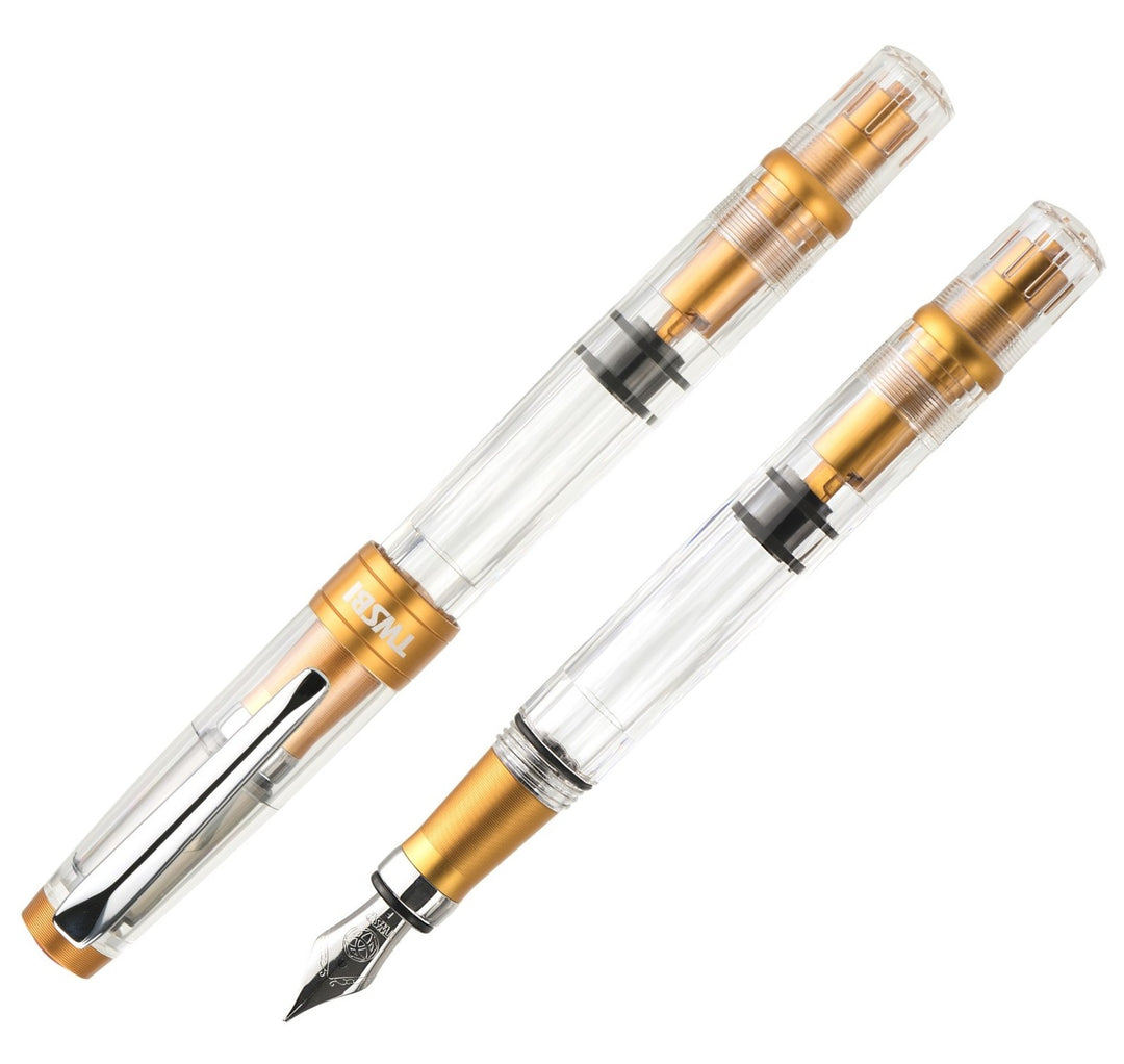 TWSBI 580ALR Fountain Pen, Sunset Yellow