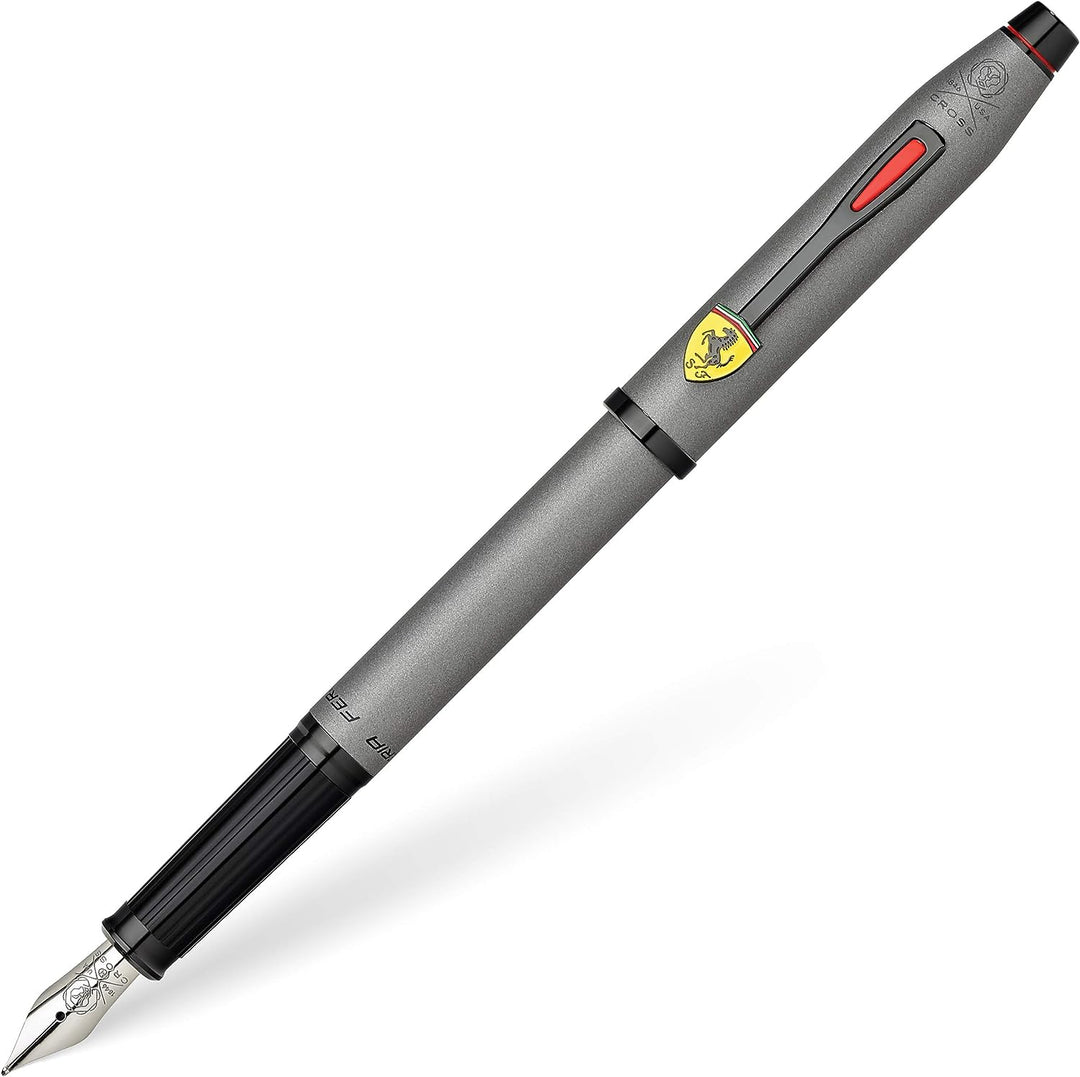 Cross Ferrari Century II Fountain Pen, Titanium Grey, Medium, No Box