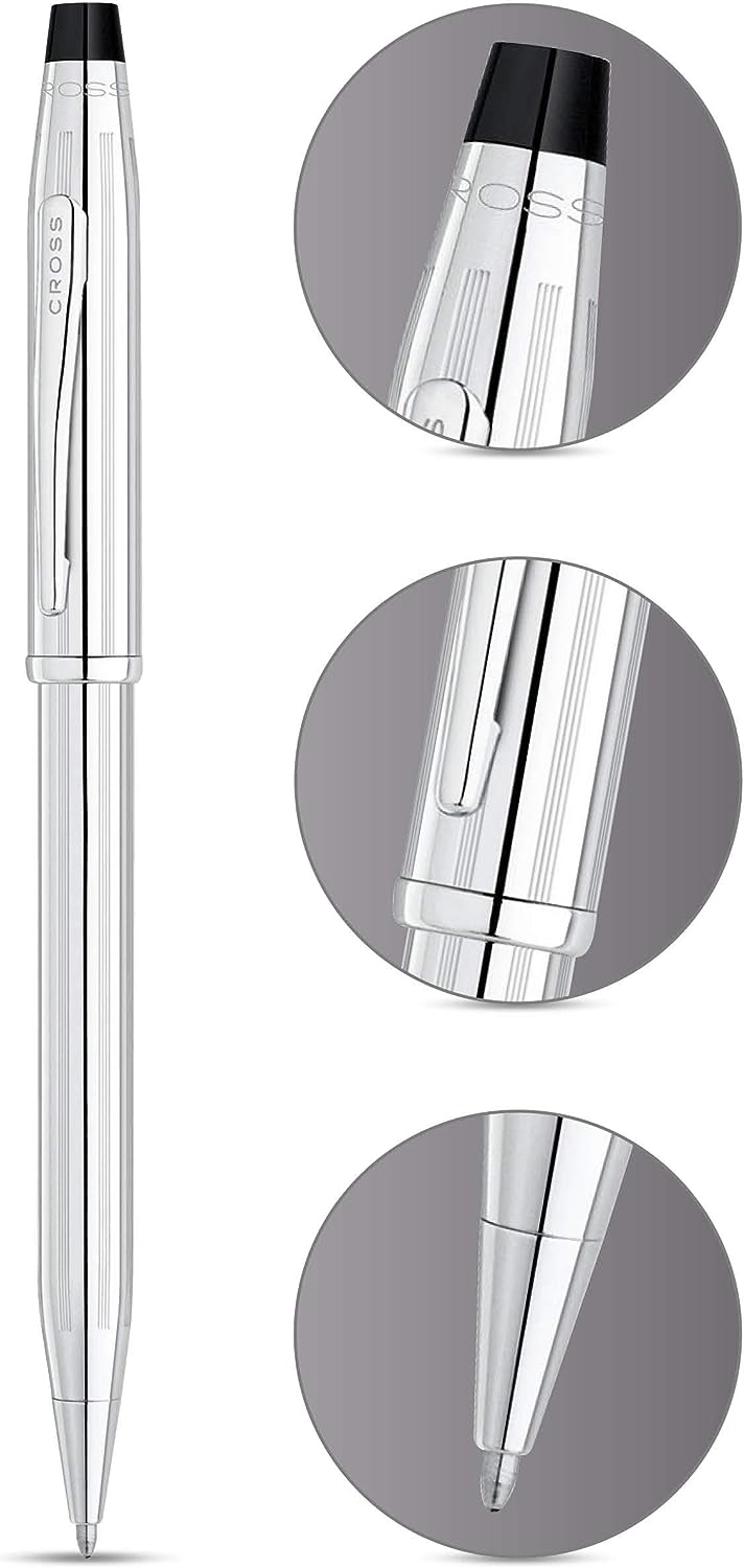 Cross Century II Ballpoint Pen, Polished Chrome