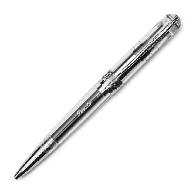 Pineider Avatar Ultra Resin Demo Ballpoint Pen, Clear