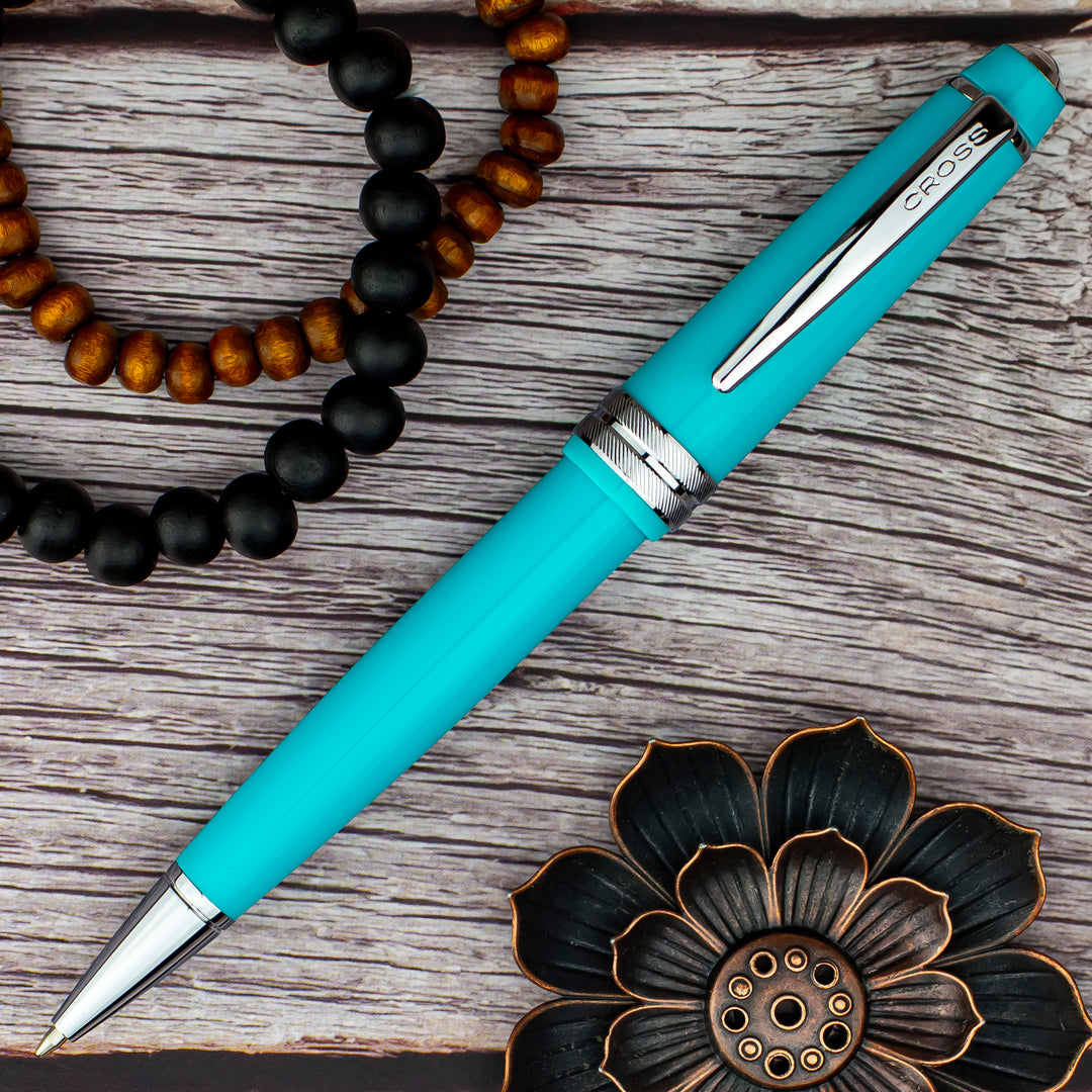 Cross Bailey Light Ballpoint Pen, Polished Teal Resin