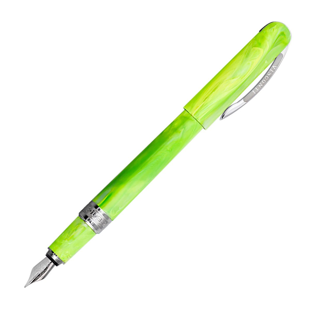 Visconti Breeze Fountain Pen, Lime Green